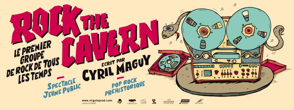 Rock the Cavern, Livre-disque